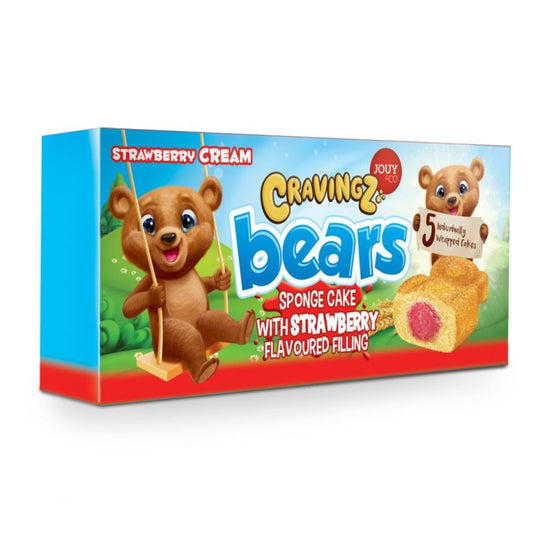 Craving Bears Strawberry 5 pk