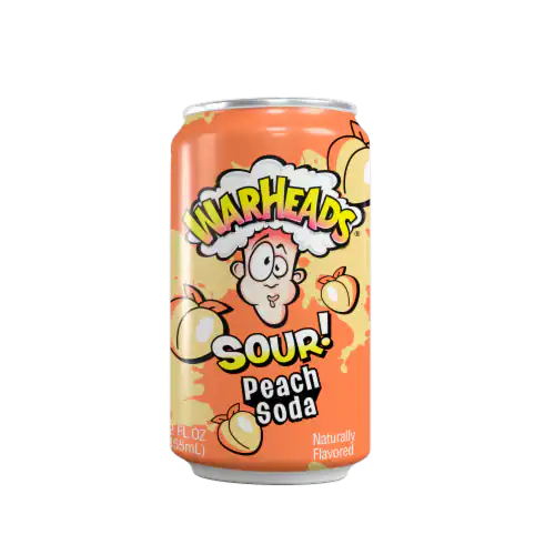 Warheads Peach Soda