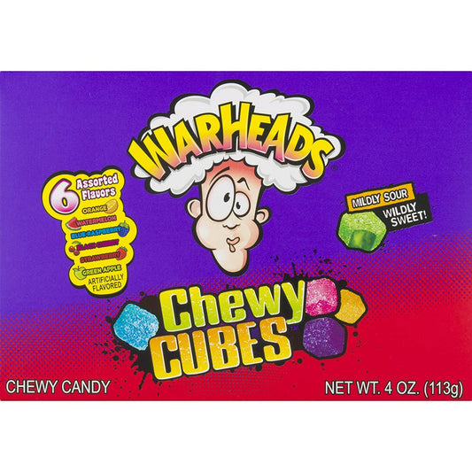 Warheads Chewy Cubes