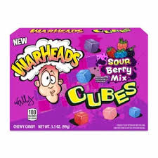 Warheads Berry Cubes